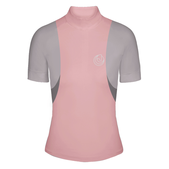 Riding top LINE pink - product photo, tops by HORSE Spirit