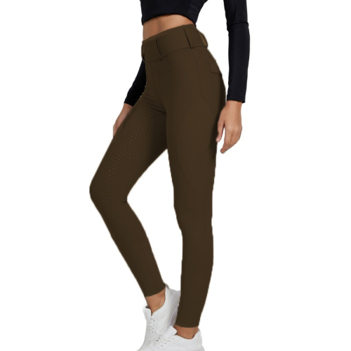 Riding leggings brown