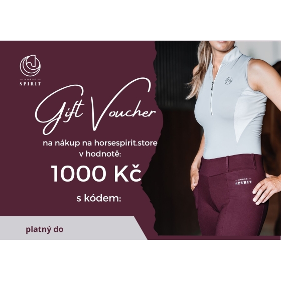 Gift voucher - product photo, products by HORSE Spirit
