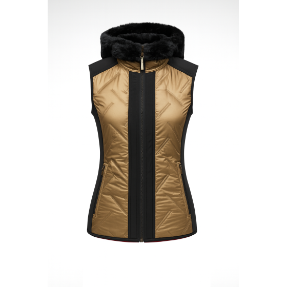 Riding sport vest black - product photo, equestrian vests by HORSE Spirit