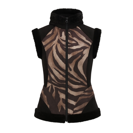 Warrior riding vest tiger - product photo, equestrian vests by HORSE Spirit