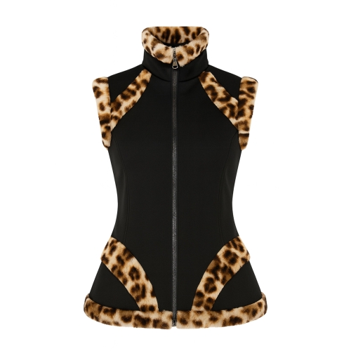 Warrior riding vest leopard