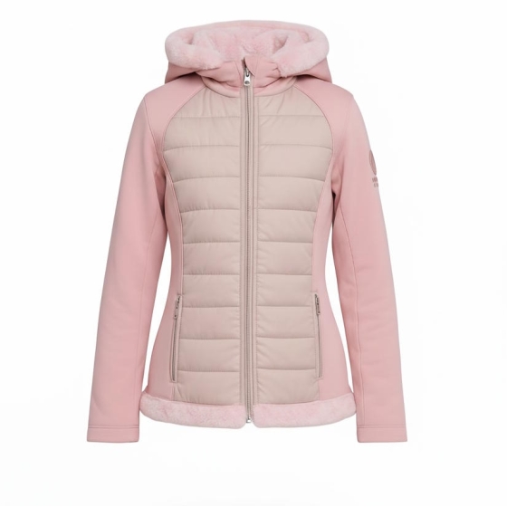 Detská jazdecká bunda ružová - produktová fotografia, jazdecké vesty HORSE Spirit