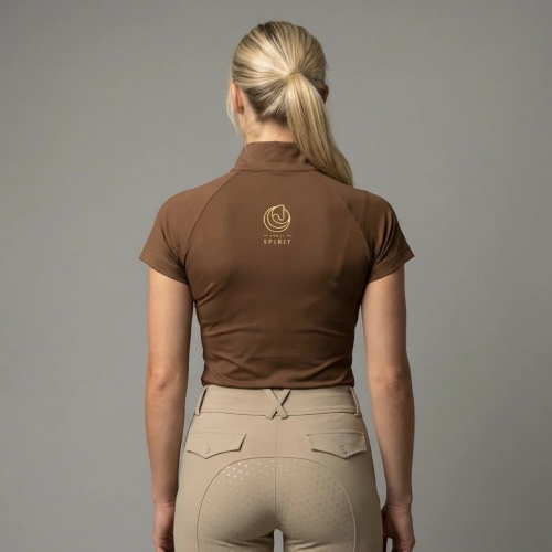 BASIC Riding Shirt Brown