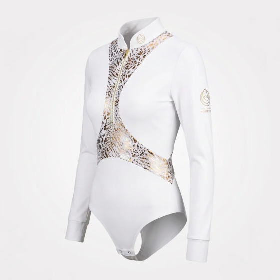 LIMITED riding bodysuit white leopard | HORSE SPIRIT