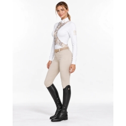 LIMITED riding bodysuit white leopard | HORSE SPIRIT