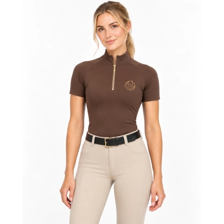 BASIC Riding Shirt Brown