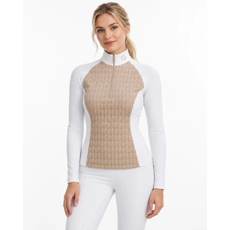Riding Hybrid Jacket Beige