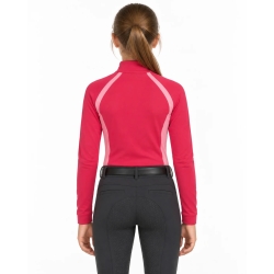 Thermal riding shirt Kids Raspberry | HORSE Spirit