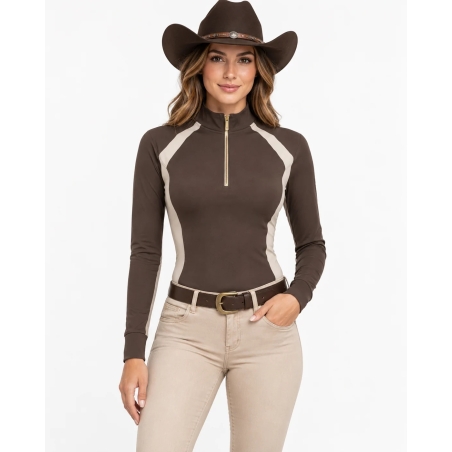 Thermal riding shirt double W | HORSE Spirit