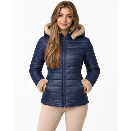 Riding winter jacket blue | HORSE Spirit