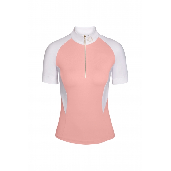 RIDING SHOW SHIRT PINK - product photo, show riding clothing by HORSE Spirit