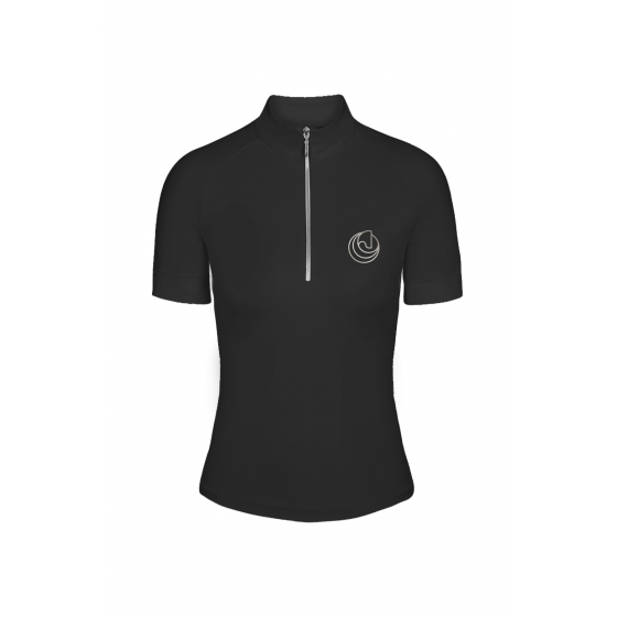 HS BASIC riding shirt black - product photo, tops by HORSE Spirit