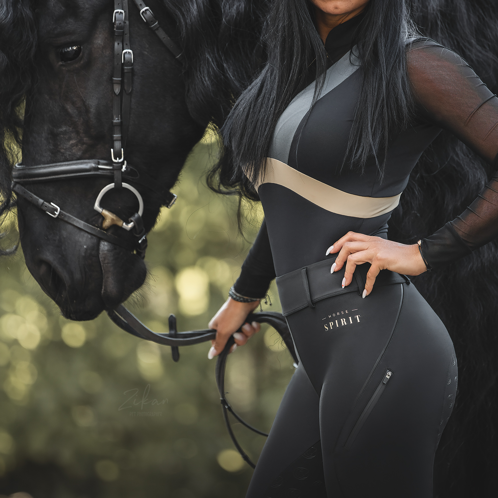 Equestrian bodysuit
